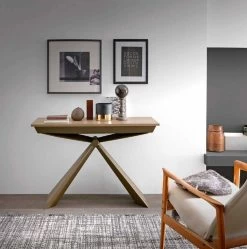 Tienda De Decoración -Tienda De Decoración consolle in legno e metallo allungabile fino 295 cm made in italy timedio 12