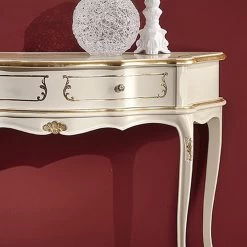 Consola De Entrada Clásica En Madera Con 1 Cajón Made In Italy - Leonor 11 Consola De Entrada Clásica En Madera Con 1 Cajón Made In Italy - Leonor -Tienda De Decoración consolle ingresso classica in legno con 1 cassetto made in italy leonor 4