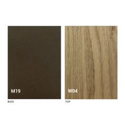 Consola De Mesa Extensible Moderna En Madera De Roble Y Metal Made In Italy - Nappo -Tienda De Decoración consolle moderna allungabile in legno rovere e metallo made in italy nappo 2