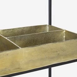 Consola De Diseño Industrial En Acero Y Vidrio Homemotion - Malpensa 10 Consola De Diseño Industrial En Acero Y Vidrio Homemotion - Malpensa -Tienda De Decoración consolle moderna ed elegante di design in acciaio e vetro homemotion malpensa 3