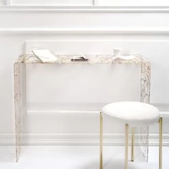 Consola Para Entrada O Sala De Estar En Plexiglás Made In Italy - Edenne -Tienda De Decoración consolle per ingresso o soggiorno in plexiglass made in italy edenne 4