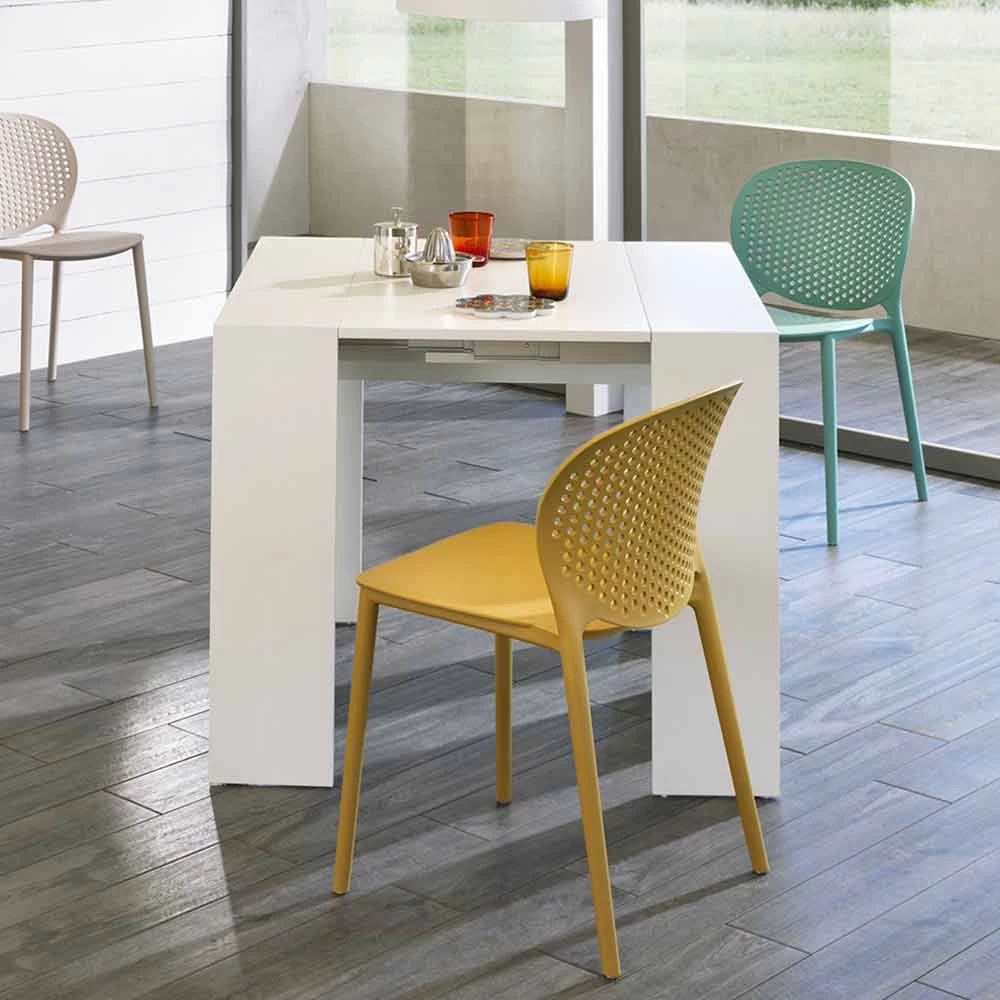 Consola Extensible / Mesa De Comedor, L42,50 / 302,50x P90 Cm, Alvaro 5 Consola Extensible / Mesa De Comedor, L42,50 / 302,50x P90 Cm, Alvaro - Imagen 3