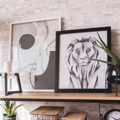 CUADRO ECLIPSE ANIMALES 45X55CM -Tienda De Decoración cuadro eclipse animales 55x45cm 4mod 3