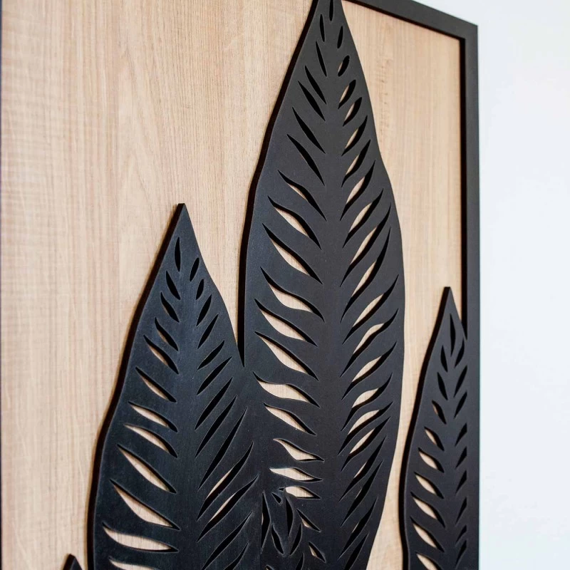 CUADRO HOJAS ALTEA BICOLOR 7 CUADRO HOJAS ALTEA BICOLOR - Imagen 5