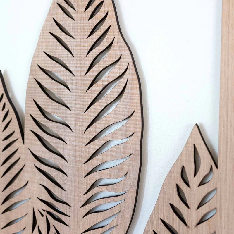 CUADRO HOJAS ALTEA BICOLOR 8 CUADRO HOJAS ALTEA BICOLOR - Imagen 6