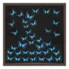 CUADRO MARIETA MARIPOSAS 55X55CM -Tienda De Decoración cuadro marieta 3d mariposas 55cm