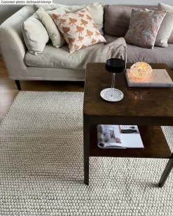 Alfombra De Lana - Avafors Wool Bubble (beige) -Tienda De Decoración elinadahldesign avaforsbeige2.jpg