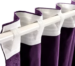 Cortinas - Cortinas De Terciopelo Ofelia (violeta) -Tienda De Decoración elmas.hprt11270.815 interior gardin vorhang curtain 4 45173.jpg