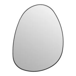 ESPEJO CARMELO NEGRO 75CM