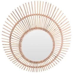 ESPEJO CORENZO MIMBRE 90CM