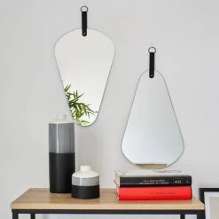 ESPEJO OCTAVIO NEGRO 40CM 9 ESPEJO OCTAVIO NEGRO 40CM -Tienda De Decoración espejo octavio negro 2mod 2