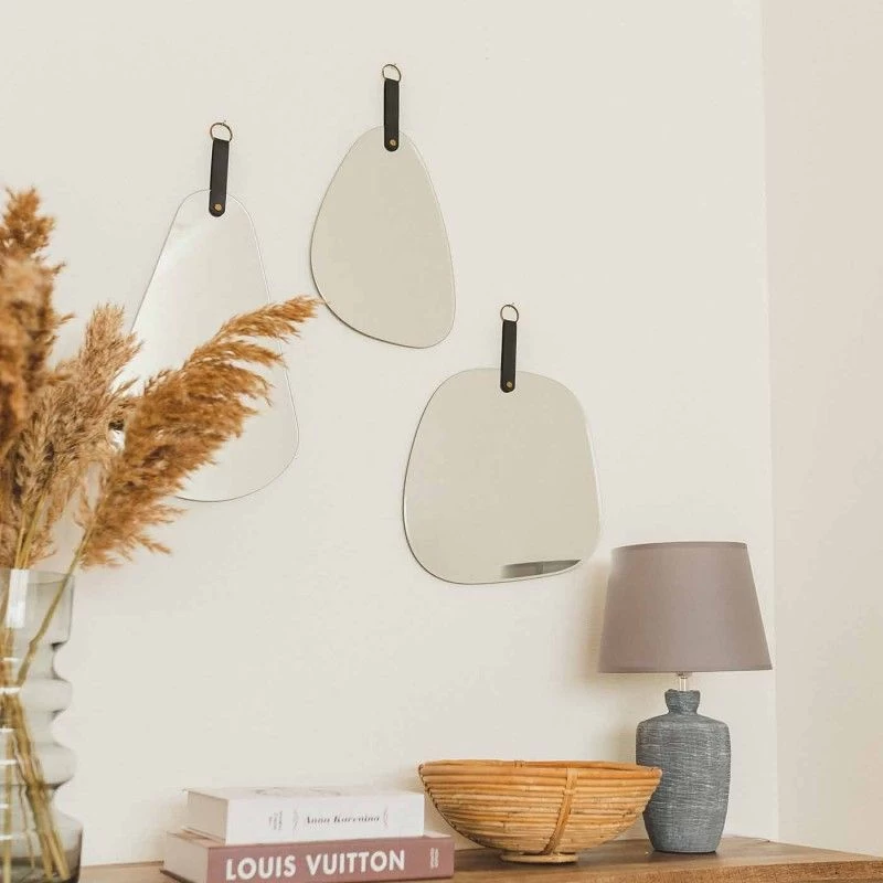 ESPEJO OCTAVIO NEGRO 40CM 6 ESPEJO OCTAVIO NEGRO 40CM - Imagen 4