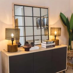 ESPEJO VENTANA GRANDE BOER 90CM - CASIKA -Tienda De Decoración espejo ventana boer 90cm 5