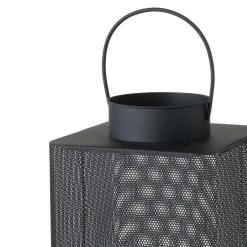 FAROL MASCARDI METAL 25CM 15 FAROL MASCARDI METAL 25CM -Tienda De Decoración farol mascardi metal negro 6