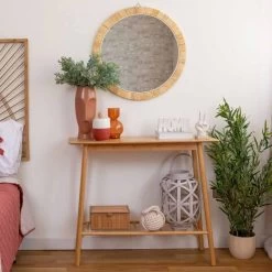 FAROL SILVANO MADERA 35CM -Tienda De Decoración farol silvano madera 35cm 3