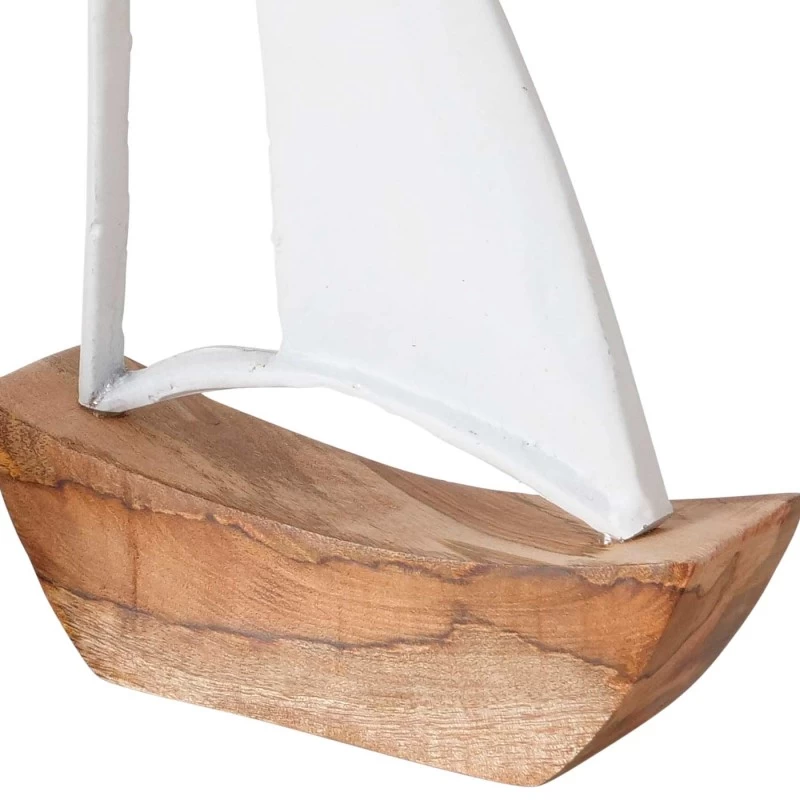 FIGURA BARCO KAIS MADERA 30CM 6 FIGURA BARCO KAIS MADERA 30CM - Imagen 4