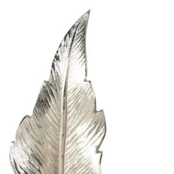 FIGURA HOJA MAYERLI METAL 67CM -Tienda De Decoración figura hoja mayerli aluminio 2mod 2