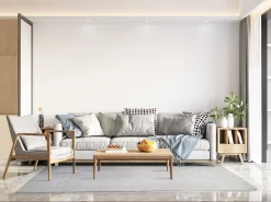 Alfombra De Lana - Bibury (gris Claro) -Tienda De Decoración interior bibury ljusgra ullmatta wool carpet teppich 1303451712 .jpg