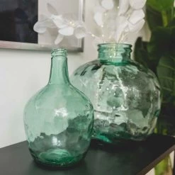 JARRÓN DAMAJUANA LOURDES 31CM -Tienda De Decoración jarron lourdes cristal 31cm 6