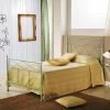 Cama De Una Hora Y Media En Hierro Forjado Verde Cobre Gabriella -Tienda De Decoración letto a una piazza e mezzo in ferro battuto verde rame gabriella