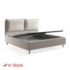 Cama Doble Con Caja De Almacenamiento Made In Italy - Ernesta -Tienda De Decoración letto matrimoniale con box contenitore realizzato in italia ernesta 14