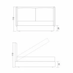 Cama Doble Con Cama Contenedor, Diseño Moderno, Kate By Bolzan 22 Cama Doble Con Cama Contenedor, Diseño Moderno, Kate By Bolzan -Tienda De Decoración letto matrimoniale con contenitore design moderno kate by bolzan 10