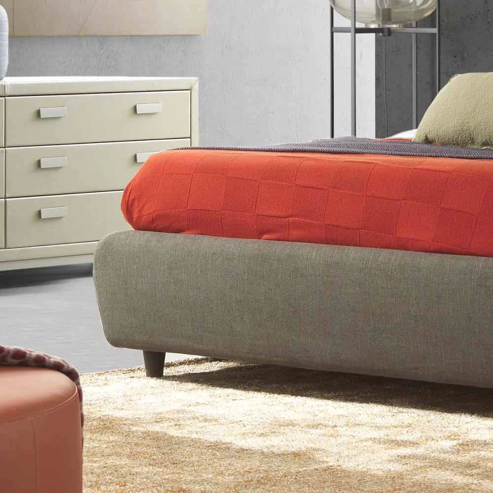 Cama Doble Con Cama Contenedor, Diseño Moderno, Kate By Bolzan 5 Cama Doble Con Cama Contenedor, Diseño Moderno, Kate By Bolzan - Imagen 3