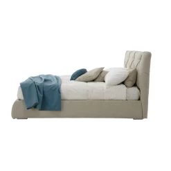 Cama Doble Con Contenedor De Diseño Moderno Made In Italy - Gaven -Tienda De Decoración letto matrimoniale con contenitore di design moderno made in italy gaven 2