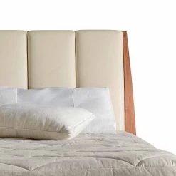 Cama De Diseño Doble Con Cabecero Tapizado En Cuero Menardo -Tienda De Decoración letto matrimoniale di design con testata imbottita in pelle menardo 11