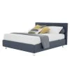 Cama Doble De Lujo En Ecopiel O Tela Con Caja Made In Italy - Nuvola -Tienda De Decoración letto matrimoniale di lusso in ecopelle o tessuto con box made in italy nuvola