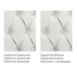 Cama Doble Moderna En Piel Sintética Con Contentiore - Ozzano -Tienda De Decoración letto matrimoniale moderno in ecopelle con contentiore ozzano 19