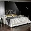 Cama Doble Neoclásica Hecha A Mano De Cuerpo Completo De Jessica -Tienda De Decoración letto matrimoniale neoclassico forgiato a mano in ferro pieno jessica