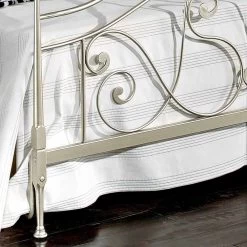 Cama Doble Neoclásica Hecha A Mano De Cuerpo Completo De Jessica 12 Cama Doble Neoclásica Hecha A Mano De Cuerpo Completo De Jessica -Tienda De Decoración letto matrimoniale neoclassico forgiato a mano in ferro pieno jessica 2