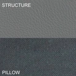 Cama Doble Redonda Con Revestimiento De Ecopiel, Diseño Made In Italy - Vesio -Tienda De Decoración letto rotondo matrimoniale rivestito in ecopelle di design made in italy vesio 2