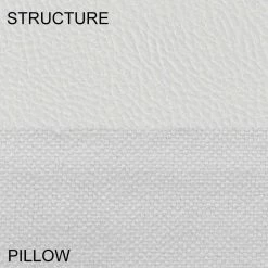 Cama Doble Redonda Con Revestimiento De Ecopiel, Diseño Made In Italy - Vesio -Tienda De Decoración letto rotondo matrimoniale rivestito in ecopelle di design made in italy vesio