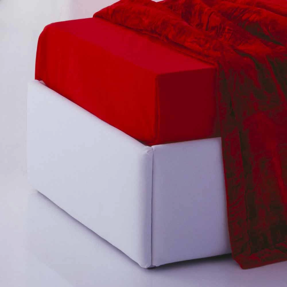 Cama Simple Con Cabecero, Estructura En Hierro Y Madera Line By Bolzan 6 Cama Simple Con Cabecero, Estructura En Hierro Y Madera Line By Bolzan - Imagen 4