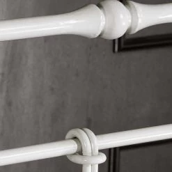 Cama Individual De Hierro Forjado Hecha A Mano Amanda, Hecha En Italia. -Tienda De Decoración letto singolo in ferro battuto pieno amanda artigianale made in italy 3