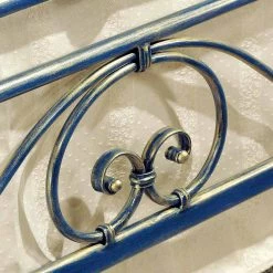 Leer Una Plaza Y Media De Hierro Forjado Aplastado Diseño Gloria 13 Leer Una Plaza Y Media De Hierro Forjado Aplastado Diseño Gloria -Tienda De Decoración letto una piazza e mezzo in ferro battuto schiacciato di design gloria 4