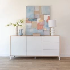 LIENZO HERMES ABSTRACTO 100X80CM -Tienda De Decoración lienzo hermes abstracto 100x80cm 2