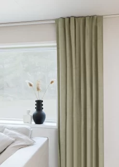 Cortinas - Cortinas Apagadas Amaris (verde Claro)