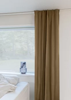 Cortinas - Cortinas Apagadas Galilea (marron Oscuro)