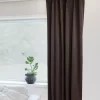Cortinas - Cortinas Apagadas Vida (marron Oscuro)
