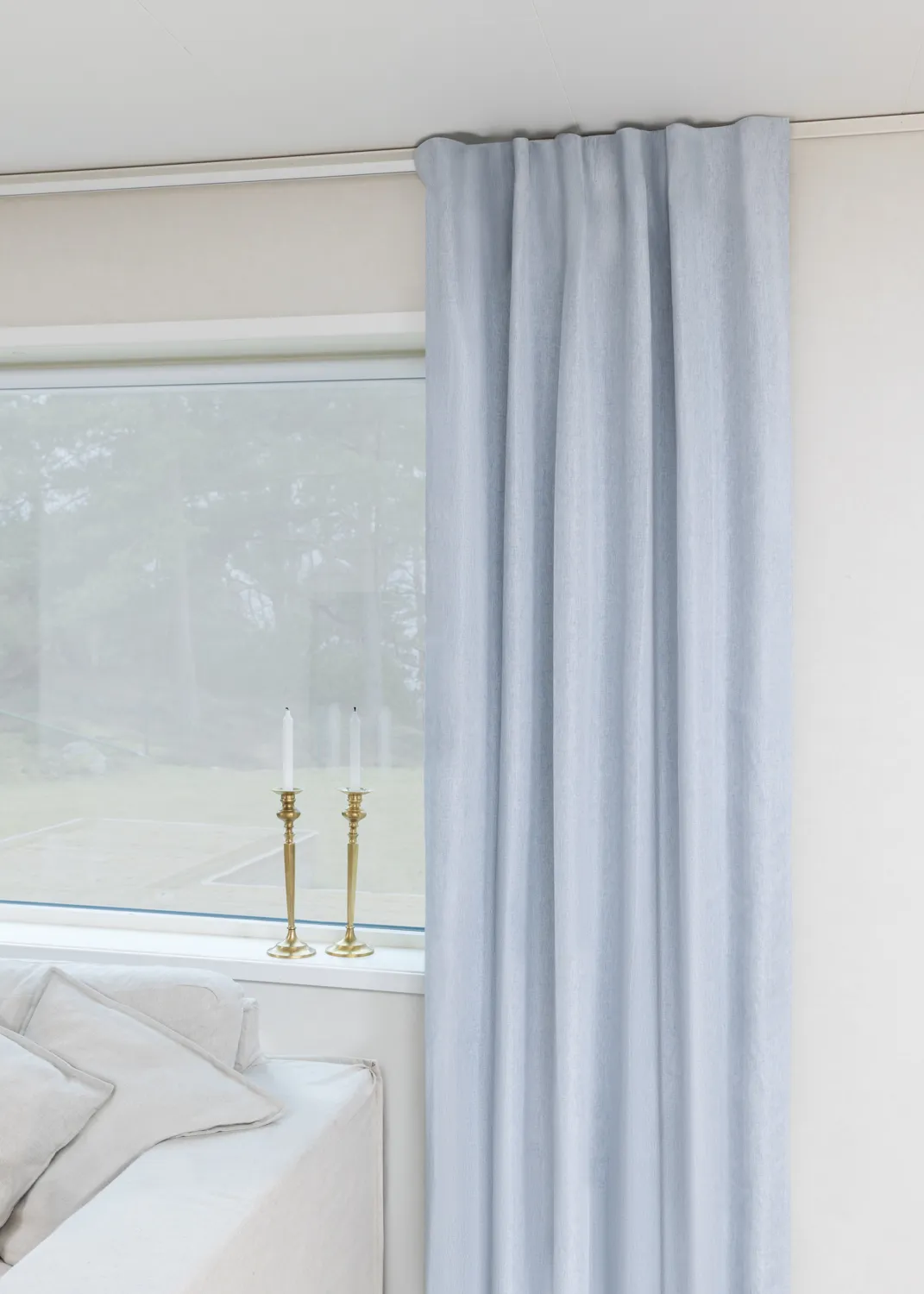 Cortinas - Cortinas Apagadas Galilea (azul Claro) 3 Cortinas - Cortinas Apagadas Galilea (azul Claro)