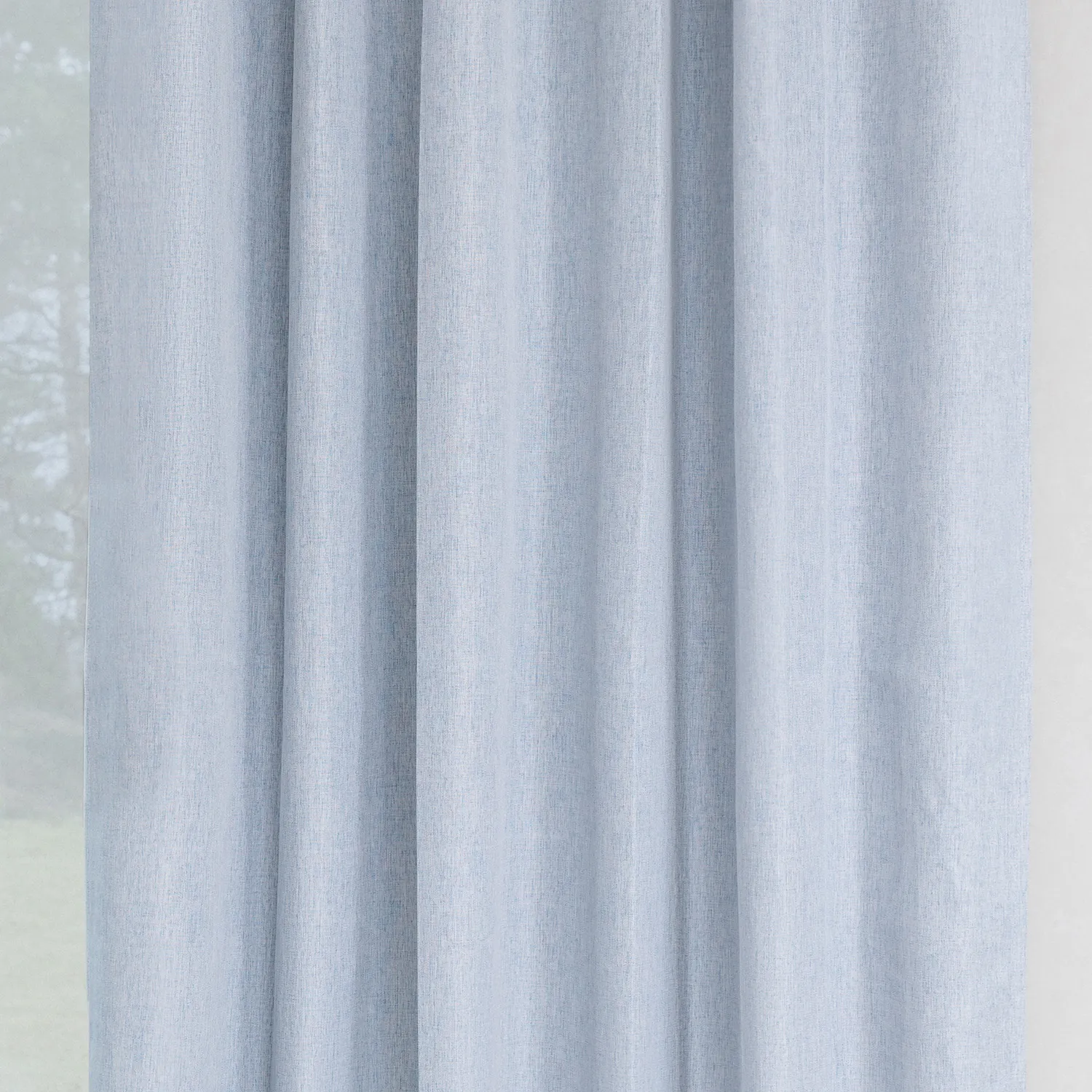 Cortinas - Cortinas Apagadas Galilea (azul Claro) 4 Cortinas - Cortinas Apagadas Galilea (azul Claro) - Imagen 2