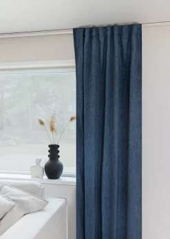 Cortinas - Cortinas Apagadas Raya (azul)