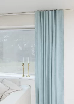 Cortinas - Cortinas Apagadas Amaris (turquesa)