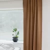Cortinas - Cortinas Apagadas Flora (marrón)