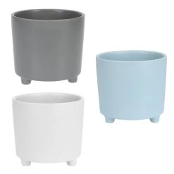 MACETERO CAREL PORCELANA 16X15CM -Tienda De Decoración macetero carel porcelana 16x15cm 1