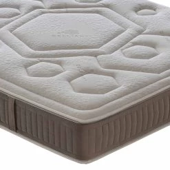 Colchón Doble De Memoria De Lujo De 25 Cm De Altura Hecho En Italia - Naranja -Tienda De Decoración materasso matrimoniale in memory vitaminic alto 25 cm made in italy arancia 4