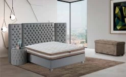 Colchón Individual De Memoria De Lujo De 25 Cm De Altura Hecho En Italia - Carbón -Tienda De Decoración materasso singolo in memory xform alto 25 cm made in italy carbone 1